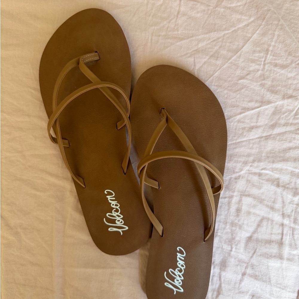 Volcom Women's Tan Sandals